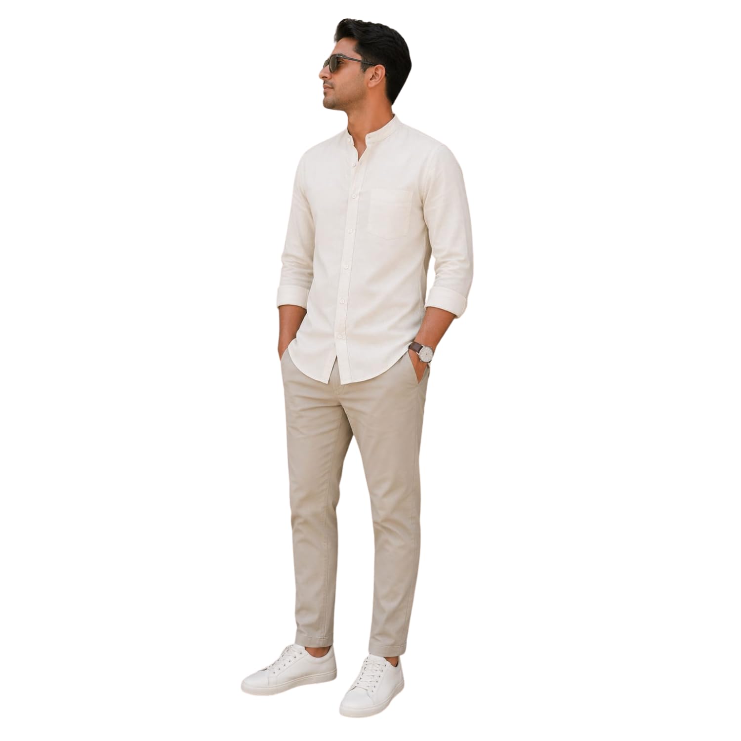 the nextgen stitch Giza Cotton Satin Shirt Fabric for Men, Luxury Soft Material, Smooth Finish, Breathable & Comfortable, for Formal, Casual-picture-26