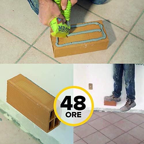 Bauer Instant Polymer Cement 4-Pack|Ready-To-Use Alternative To Mortar And Adhesives. Versatile For Repair Of Cracks On Concrete, Tile, Stone And Brick. Convenient, Durable And Easy To Store #TOP7