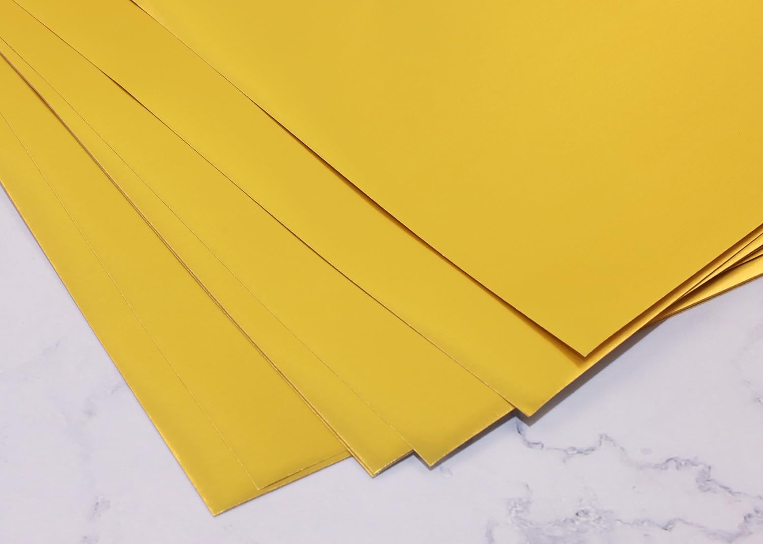 Penta Angel Candy Bar Wrappers 50Pcs Foil Chocolate Wrapping Paper with Thick Paper Backing for Christmas Wedding Birthday Homemade Sweets (Gold-50pcs)