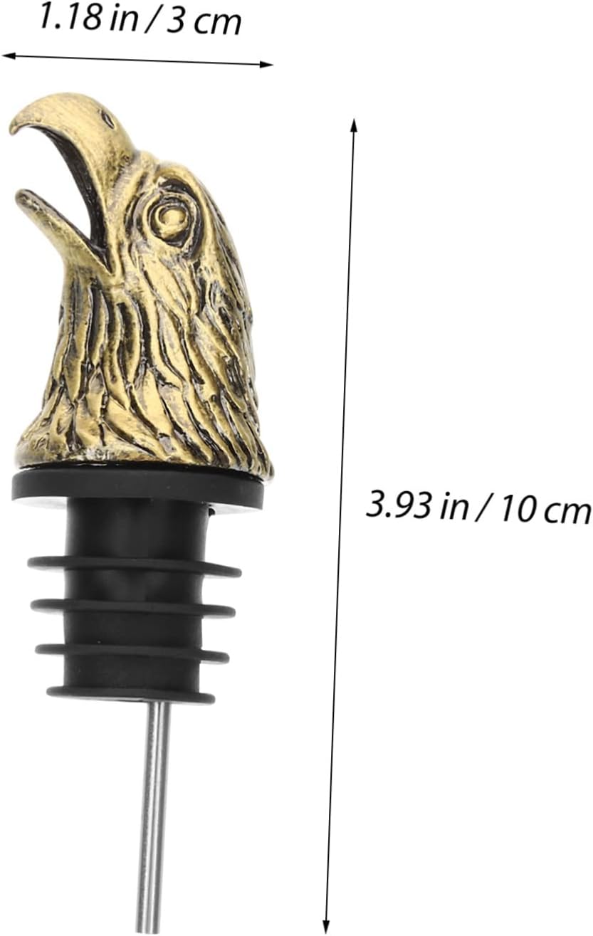 Eagle Head Wine Decanter Preserve Wine Flavor Alloy Liquor Bottle Pourers Wedding