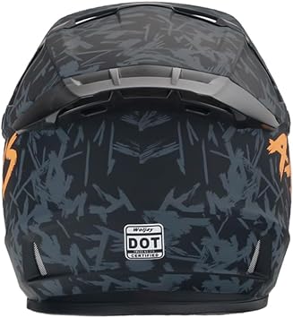 Motocross Dirt Bike Helmet Off-Road Street BMX MX Full Face Helmets for Unisex-Adult Youth Kids DOT