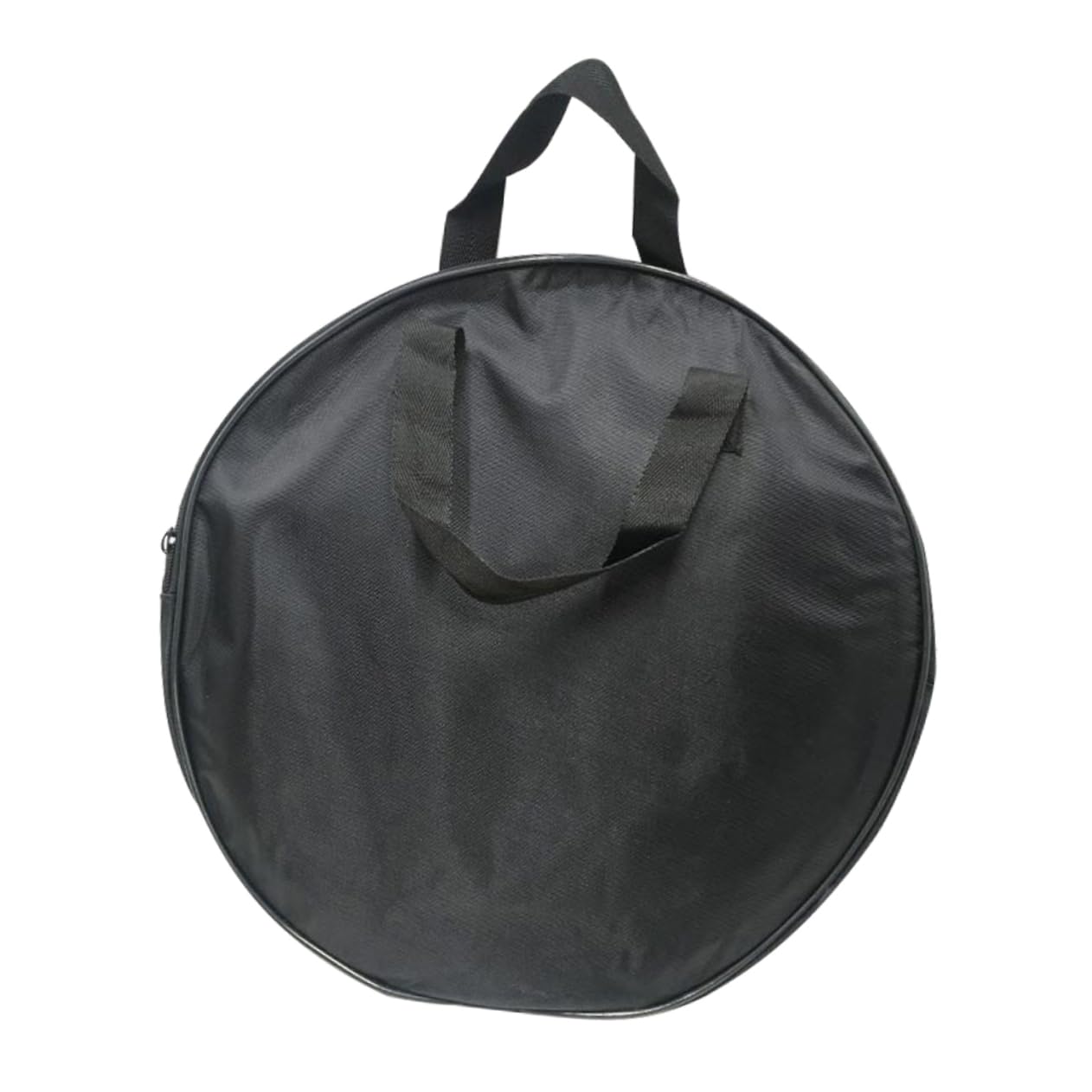 Yardwe Drum Pad Bag with Handle Durable Oxford Cloth Snare Bag for Easy Carrying and Protection for Travel and Performance Black Drum Cases