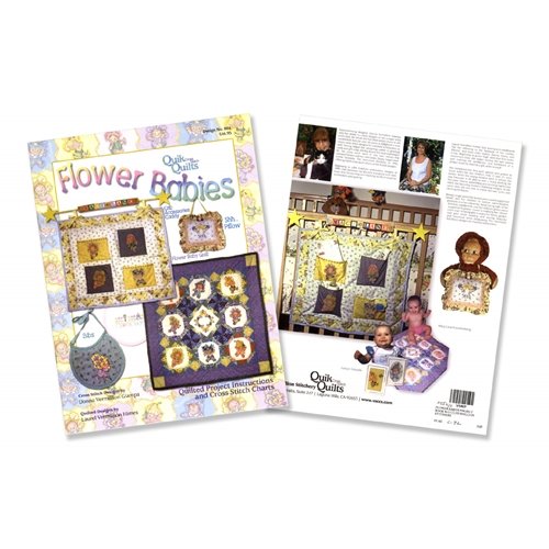 Flower Babies Project Book by Vermillion Stitchery