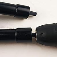 Vista 6 de JIANWEI Accesorio de taladro de ángulo recto de 0.031-0.394 in, extensión de curva de perforación de 90 grados, herramienta de extensión de taladro