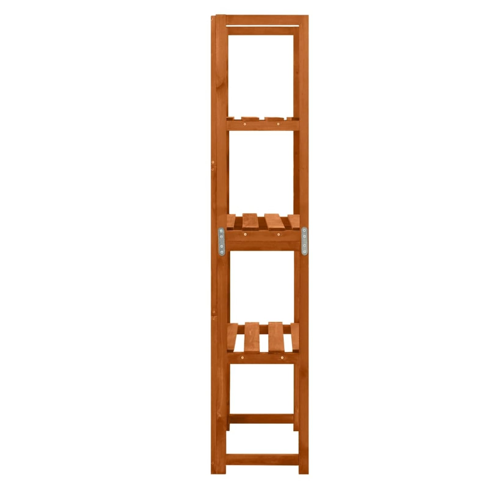 Graticcio con Ripiani 55x30x140 cm in Legno Massello di Abete,Prato e Giardino,Vita all'aperto,Strutture da Esterno,Archi, tralicci e pergole-316409