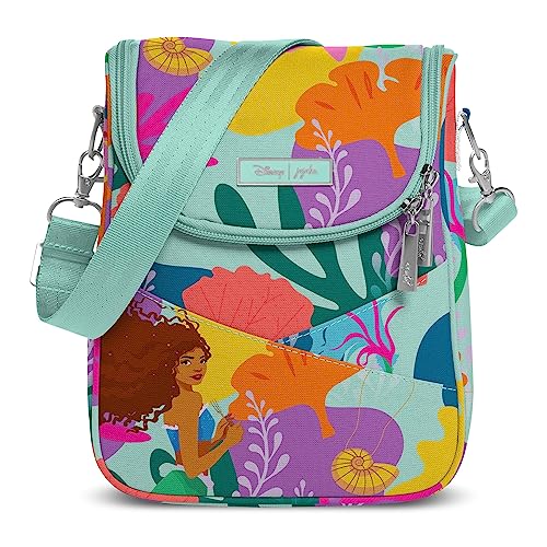 Image of JuJuBe Disney's The Little Mermaid Insulated Baby Bottle Cooler Bag for Travel Breastmilk Storage, Portable Bottle Carrier for Breast Milk Bottles, Ice Pack, Insulated Bag, “Be Cool” - Ocean of Dreams