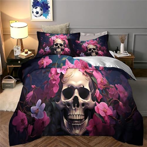 Housse de couette microfibre de qualité supérieure parure de lit king durable et douce