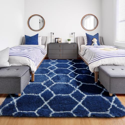 Onasar Geometric Area Rug 4X6 For Boys Bedroom Living Room thumb #3