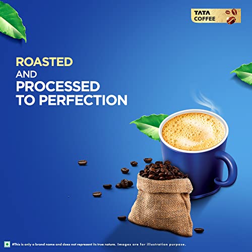 Image of Tata Coffee Grand Classic Instant Coffee | Strong Taste & Rich Aroma | With Flavour Locked Decoction Crystals | 200g Pouch