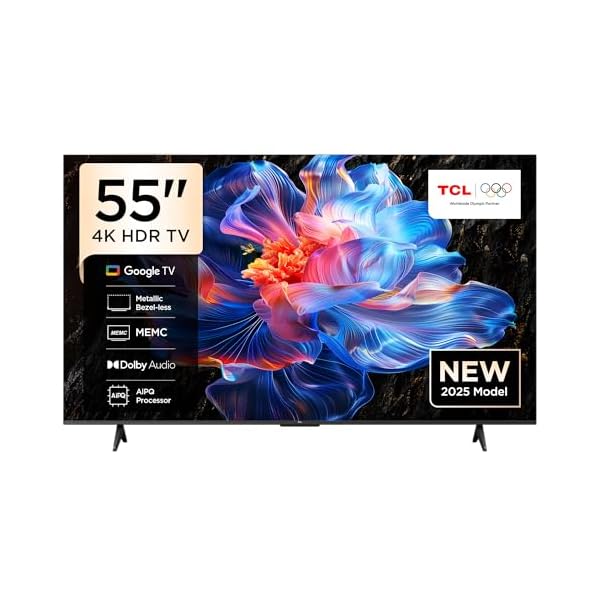 TCL LED 55" 55P6K UltraHD 4K Dolby Audio HDR10 Google TV