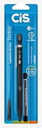 Lapiseira Técnica Tectrix 2.0mm, CIS, Preta, Blister c/1 unidade