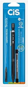 Lapiseira Técnica Tectrix 2.0mm, CIS, Preta, Blister c/1 unidade