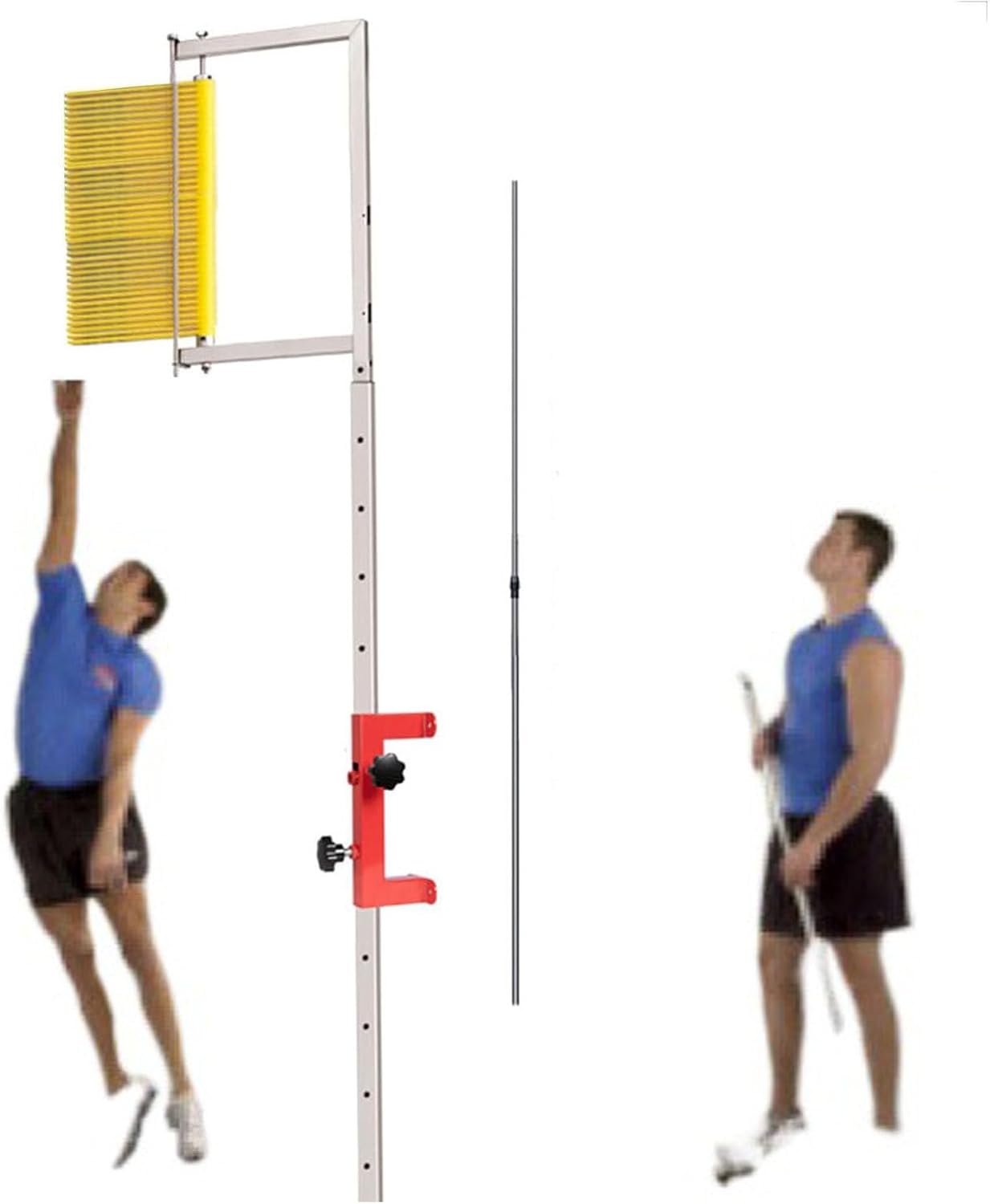 Vertical Jump Measurement Tool - Wall Mounted Tester for Adults, Jumping Trainer Aid for Physical Training, Improve Vertical Leap & Performance