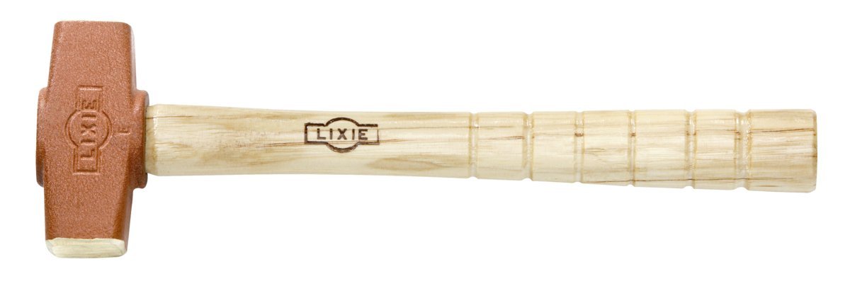 LIXIE スクエアノーズブロンズハンマー - モデル:SN-E 重量:36オンス ヘッド長さ:3-7/8インチ 全長:13インチ