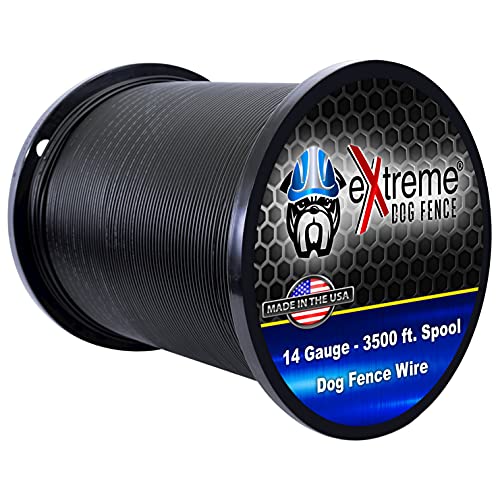 Extreme Dog Fence Wire 14 Gauge 3500 Ft - Heavy Duty Pure Electric Dog Fence Boundary Wire - Compatible with All In-Ground Pet Fence Systems