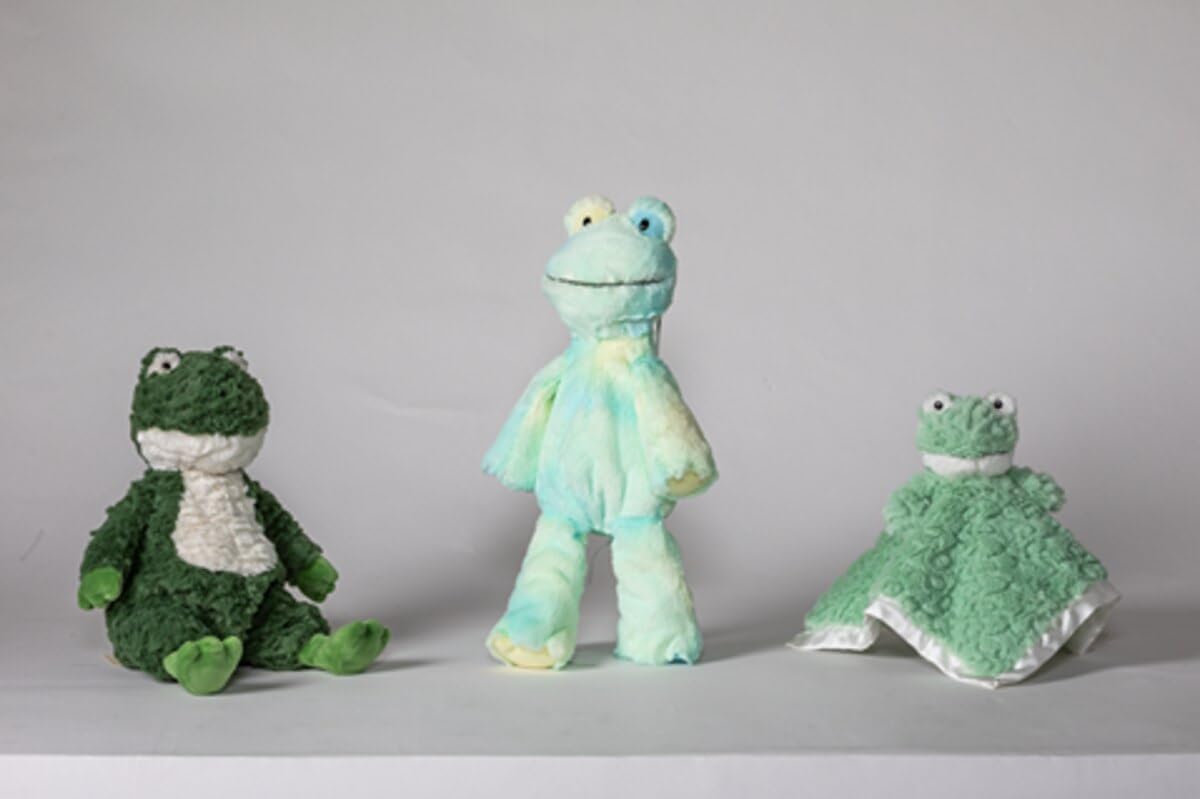 Mary Meyer Stuffed Animal Marshmallow Zoo Plush Soft Toy, 13-Inches, Paddy Frog