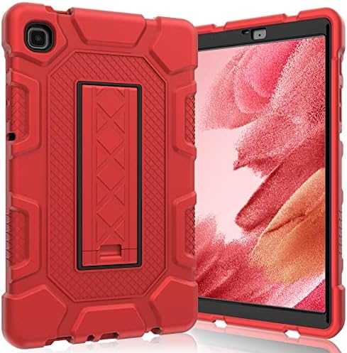 Rantice Samsung Galaxy Tab A7 Lite Case 2021 (SM-T220/T225), Hybrid Samsung a7 Lite Case 8.7 Inch with Kickstand, Shockproof Rugged Samsung Tablet a7 Lite Case for Kids Boys Girls (Red+Black)