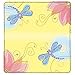 Garden Dragonflies Personal Leather Checkbook Cover for Top Tear Personal Checks