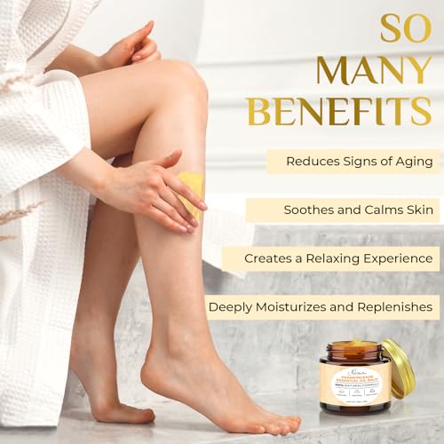 Frankincense Balm 2oz, Frankincense Essential Oil with Myrrh for Soothing Relief, Muscle Relaxation, Boswellia Serrata, Olive Oil, Vitamin E, Moisturizer for Dry, Cracked Skin - Image 3