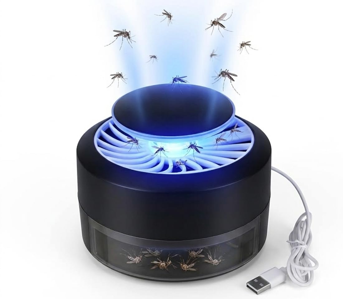 Eco Friendly Electronic LED Mosquito Killer Machine Trap Lamp, Mosquito Killer lamp for Home, USB Powered Electronic Fly Inhaler Mosquito Killer Lamp, Mosquito Killer Machine-picture-20