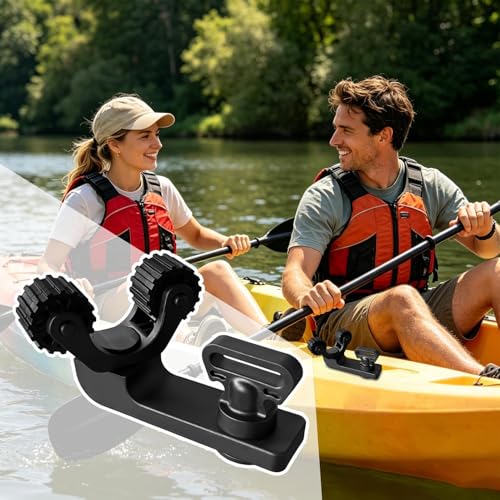 Soporte de remo para kayak ajustable y multifuncional balsa y canoa 3