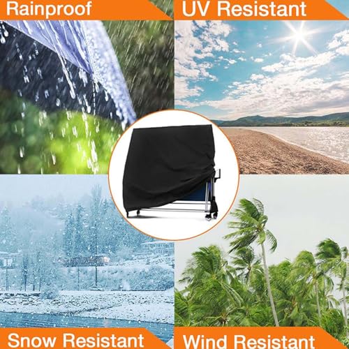 Funda protectora impermeable para mesa de juegos de 9 pies 6