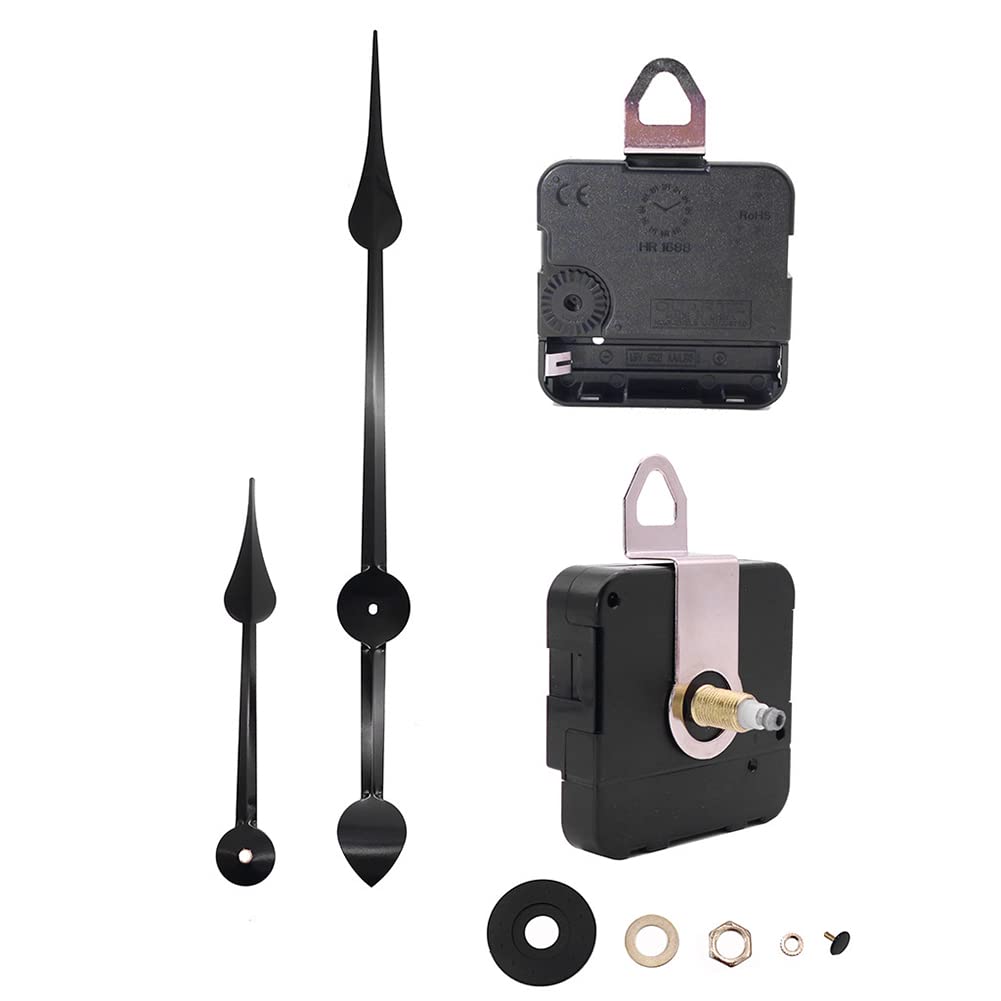 LICHENGTAI Movimento Orologio Al Quarzo Con Lancette – Kit Ricambio Per Orologi Da Parete Fai-da-te