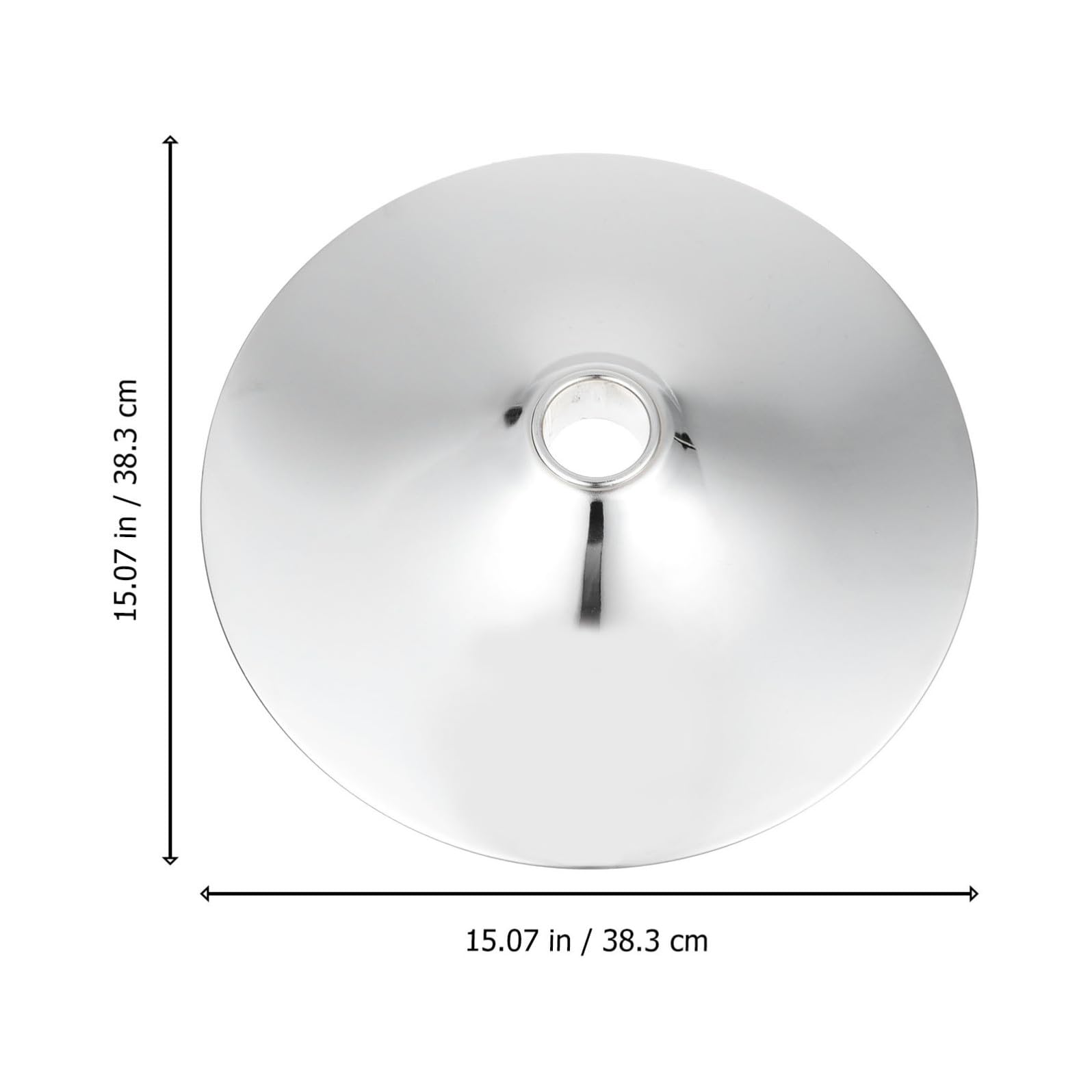 Generico Base Rotonda per Tavolo in Lega di Alluminio Pratica e Resistente, Accessorio per Sgabelli e Sedie Design Semplice per Studio e Arredamento Casa