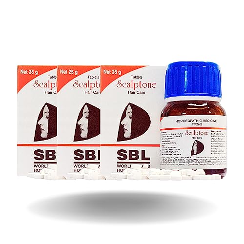 HOMEOLAV Sbl Scalptone Tablet For Hair Care || Pack Of 3, 25 Grams