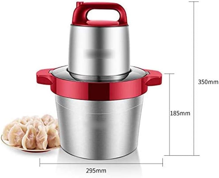 Electric Food Chopper,2 Speed Kitchen Meat Grinder Mincer for Fruit Cheese Nuts,6L Large Capacity, for Baby, Onion,Vegetables