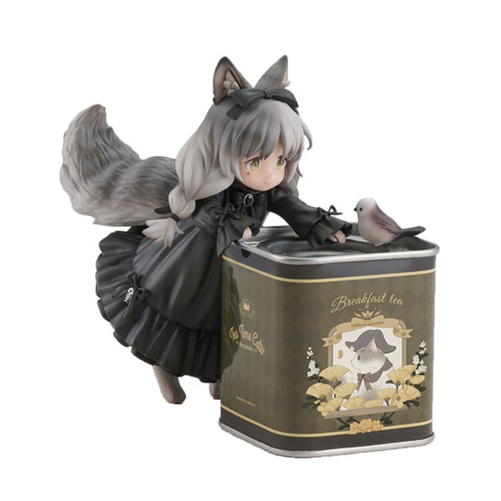 三次元ロリ Amazon.co.jp: TRUEDECOMIX アニメフィギュア「Tea Time Cats」：「Li Howe」かわいいロリ猫耳しっぽWaifuフィギュア、像の漫画のキャラクターの家の装飾の収集価値のある置物箱入りのおもちゃモデル  : ホビー