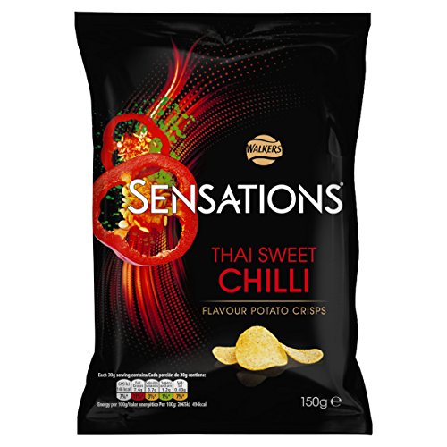 Sensations Thai Sweet Chilli Crisps, 150 g