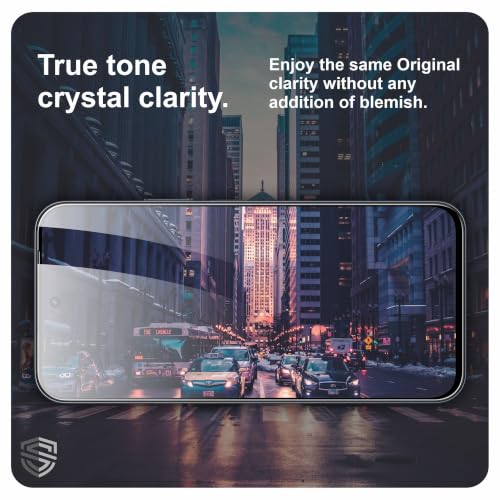 Image of Military-Grade Gorilla Tempered Glass For Realme 16T and Realme P4R (6.81 Inch) With Installation Kit | Edge to Edge Coverage | Black