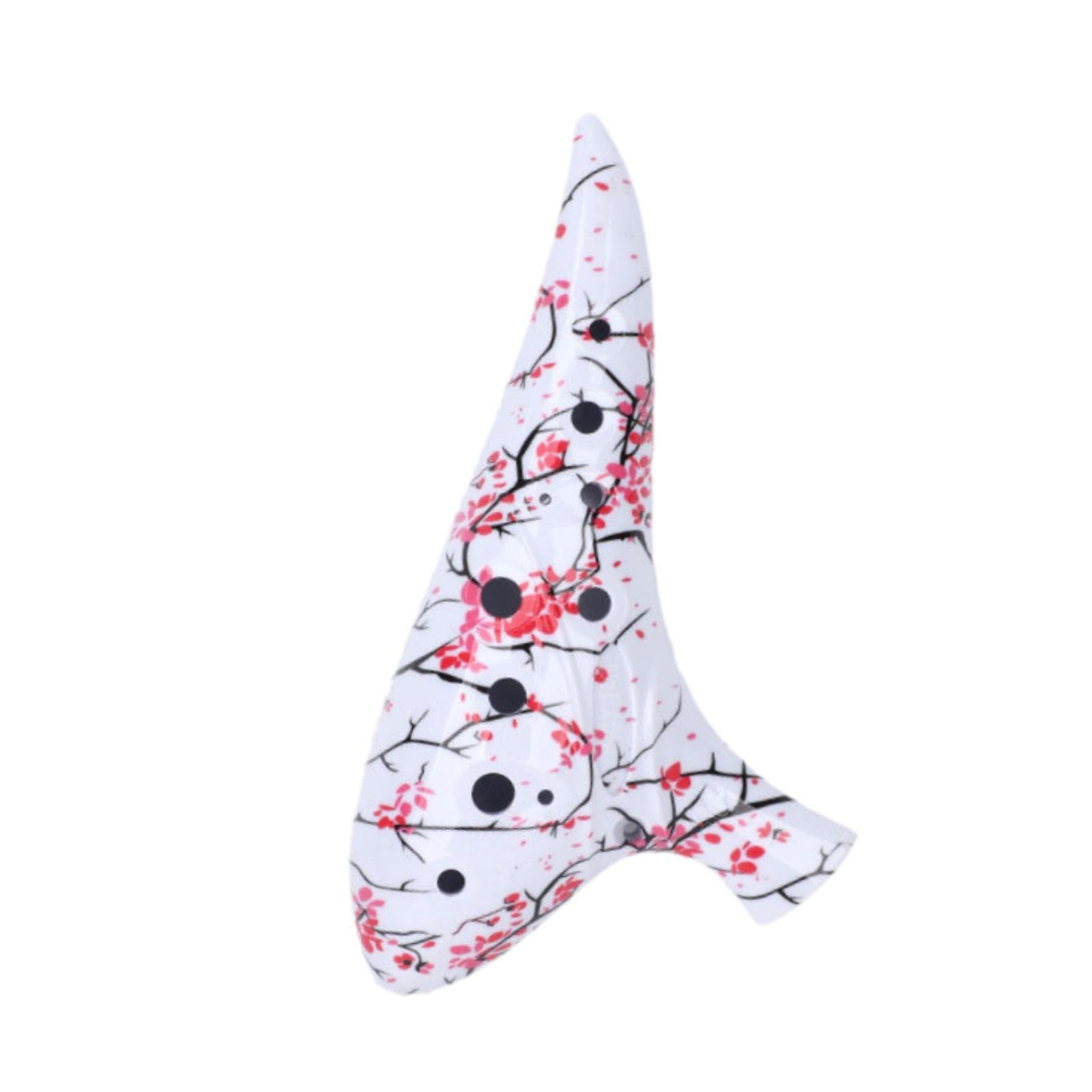 Colaxi 12 Hole Ocarina Alto C Ocarina Fashionable Accessory Lightweight Professional Musical Instrument Gift for Music Lovers Adults