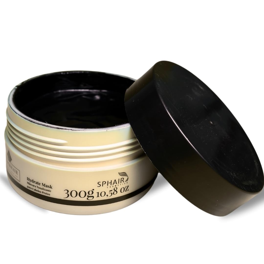 SP Hair Black Color Mask Toner | 300g | Enriched with Caviar, Wheat Protein & Vitamin E | Reduces Brassiness & Hydrates Dry, Damaged Hair | Antioxidant-Rich | Safe for Treated Hair & Pregnant Women | Ammonia Free-image-11