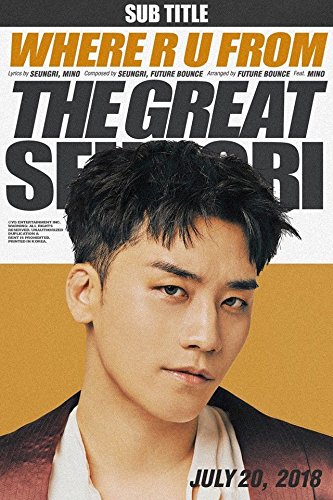 Bigbang Seungri – [O Grande Seungri] 1º Álbum Solo CD Aleatório +