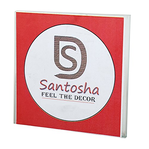 Image of Santosha Decor Home Decor Globe Shape Floating Wall Shelves /Rack Self /Book Shelf /Living Room Shelves - Black /Orange