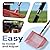 Chicken Poop Scooper with 12" Wide Heavy Duty Litter Shovel and Adjustable 25–73" Steel Handle, Multi-Section Detachable Pole Poop Rake for Easy Chicken Coop Cleaning, Durable Metal Accessories