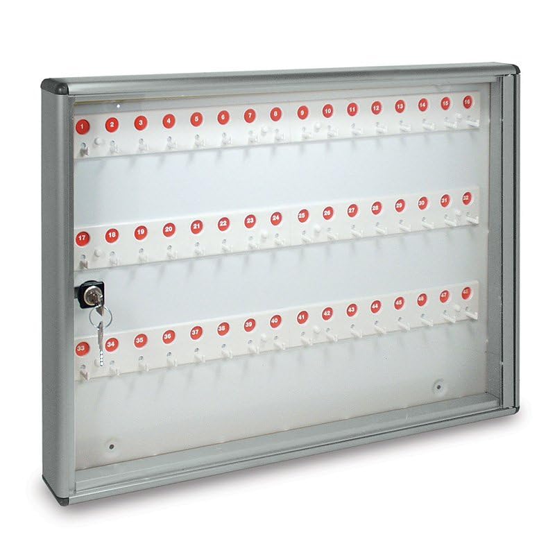 Caja para llaves de pared ideal para organizar el recibidor de casa o el garaje exterior