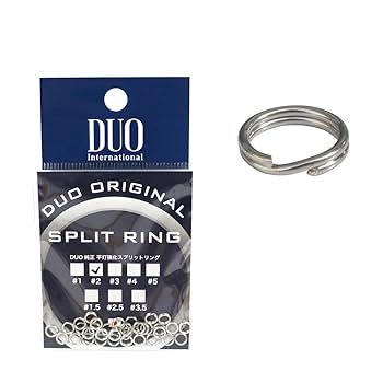 Amazon | デュオ（DUO） 純正平打強化スプリットリング #2 | DUO