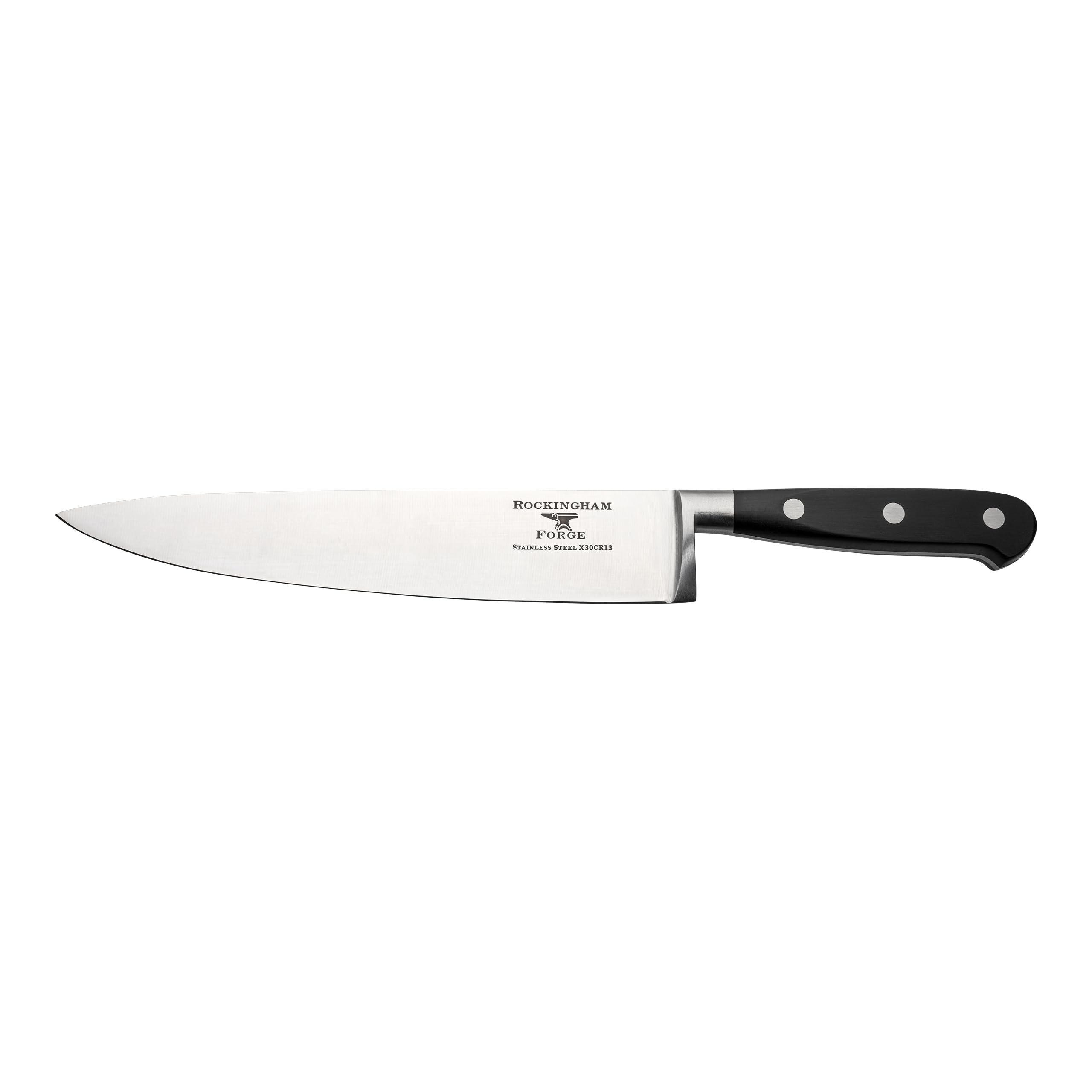 Rockingham Forge Pakkawood Chef's Knife 20 cm Blade, Extremely Sharp & Durable Forged Steel, Dishwasher Safe