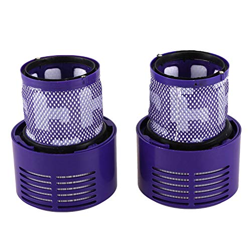 TOOGOO Waschbare Filter Einheit Für Dyson V10 Sv12 Cyclone Animal Absolute Total Clean Staubsauger (2Er Pack)