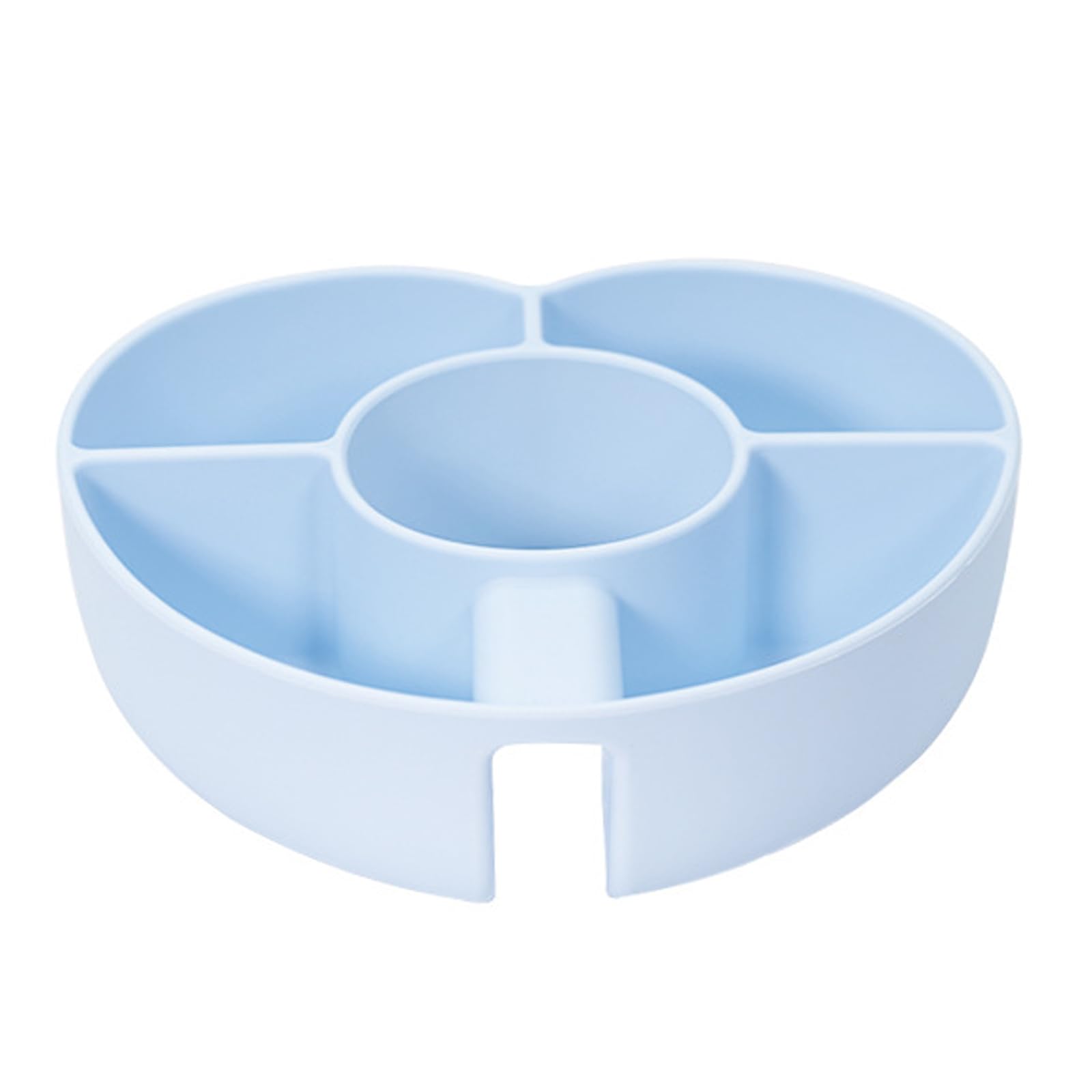 Qusinfc Spill Resistant Divider for 40oz Tumblers Dishwasher Safe Easy to Carry for on the Go Snacking Glass Plate