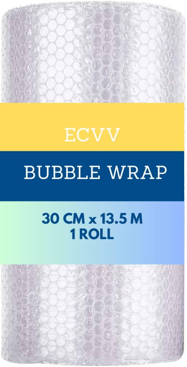 Bubble Wrap Roll | 30 cm x 13.5 m | Air Bubble Cushioning Wrap for Packaging, Shipping, Mailing, Packing and Moving Supplies