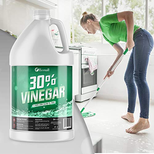 Premium Grade - 30% Pure Vinegar - 1 Gallon - 100% Natural Concentrated Cleaner - 450 Grain - Industrial Strength - Excellent Bleach and Ammonia Alternative - Ecoxall Chemicals - Thumbnail 3