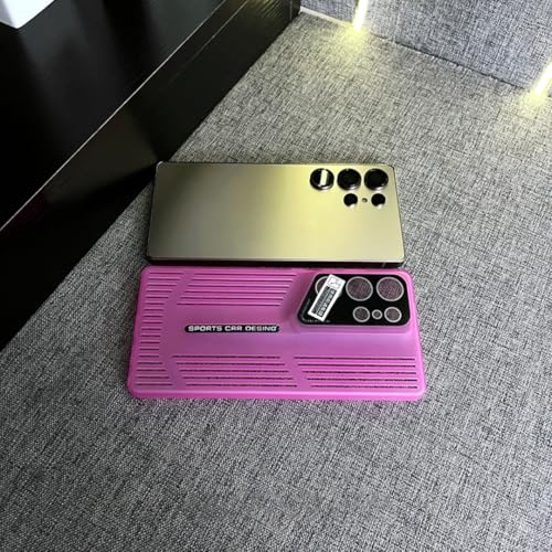 Coque Galaxy S25+ violette respirante pour éviter la surchauffe - 6