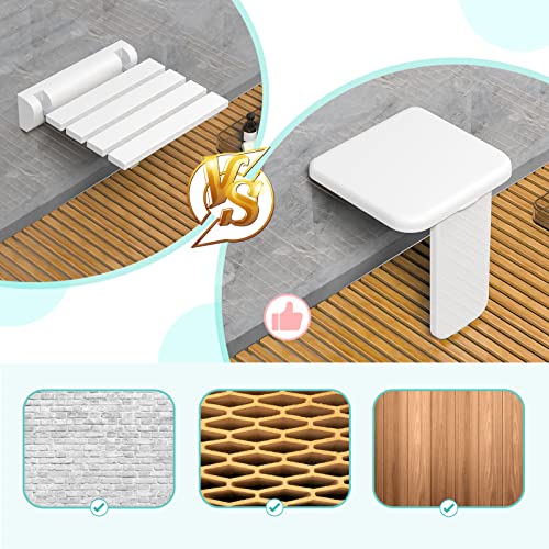 Heuffe Duschklappsitz mit Stützbein – bis 200 kg rutschfest & robust – Bild 5