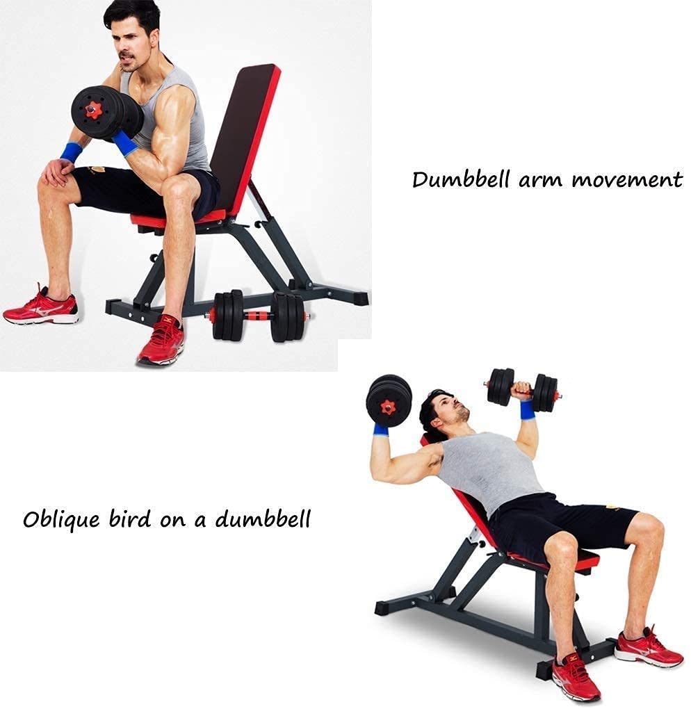 Ławka do ćwiczeń Ławka do ćwiczeń w domu Ławka do hantli Ławka do ćwiczeń, ławka do ćwiczeń z hantlami Wielofunkcyjny sprzęt fitness Urządzenie do podnoszenia ciężarów Deska do ćwiczeń brzucha