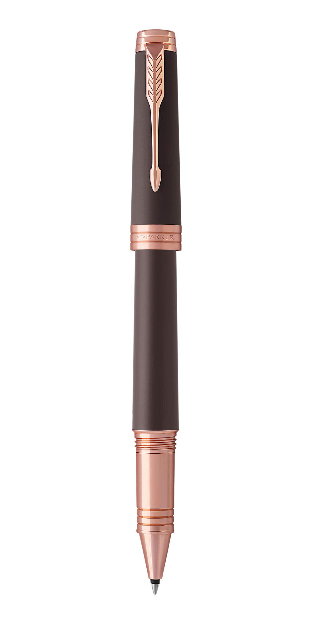 Parker Premier Rollerball Pen | Soft Brown | Fine Point Black Ink | Premium Gift Box