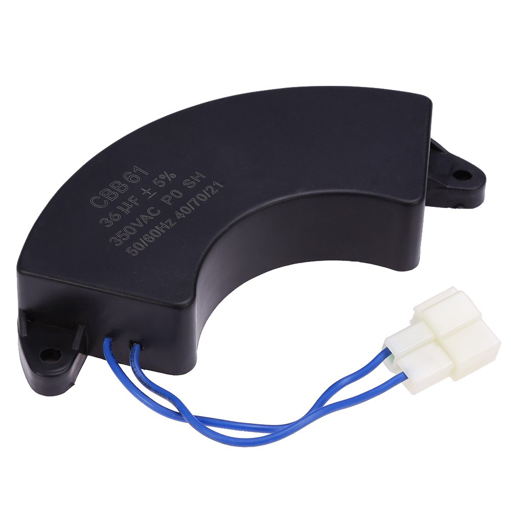 Anxingo Condensatore generatore 36uF Generatore 36uF CBB61 36 uF 50 60Hz 450V AC Half Moon UL